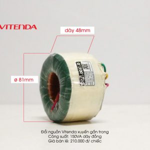 Bộ đổi Nguồn Xuyến Gắn Trong 150VA