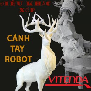 Dieu Khac Xop Voi Cánh Tay Robot